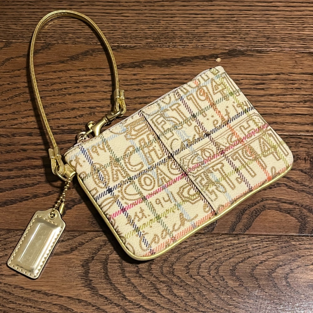 Coach wristlet